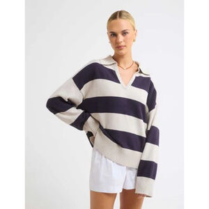 Rumored Delancey Striped Sweater Size S